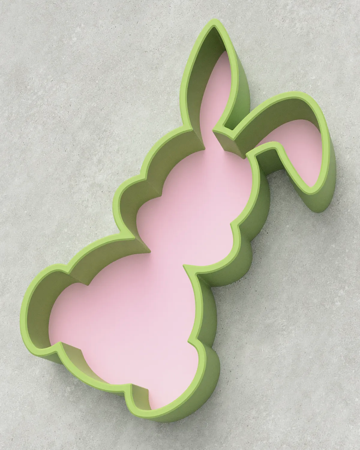 Easter Bunny 02 - Two Tone