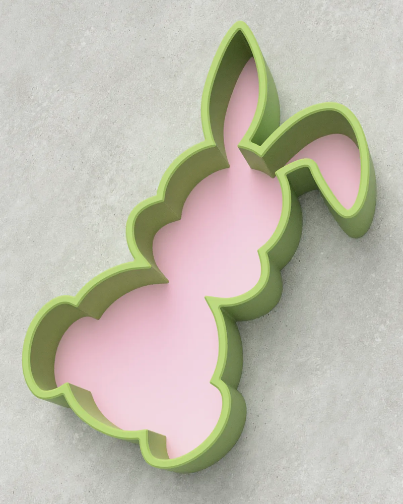 Easter Bunny 02 - Two Tone