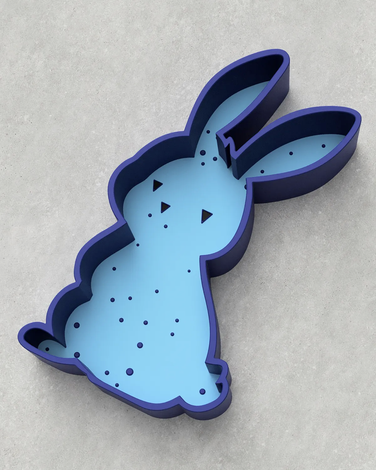 Easter Bunny 03 - Two Tone