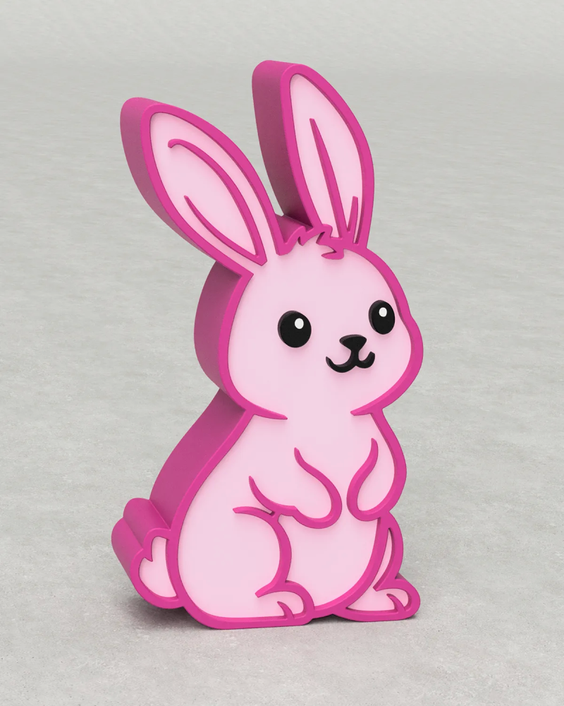 Easter Bunny 03 - Two Tone