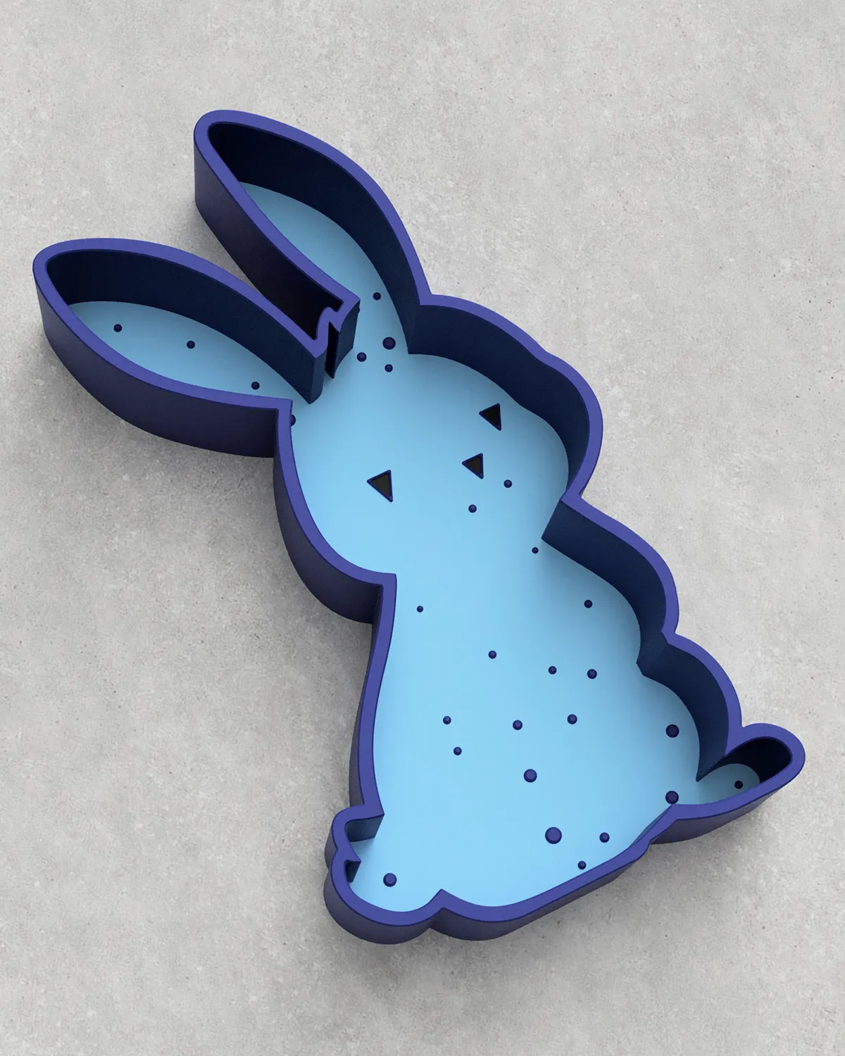 Easter Bunny 03 - Two Tone