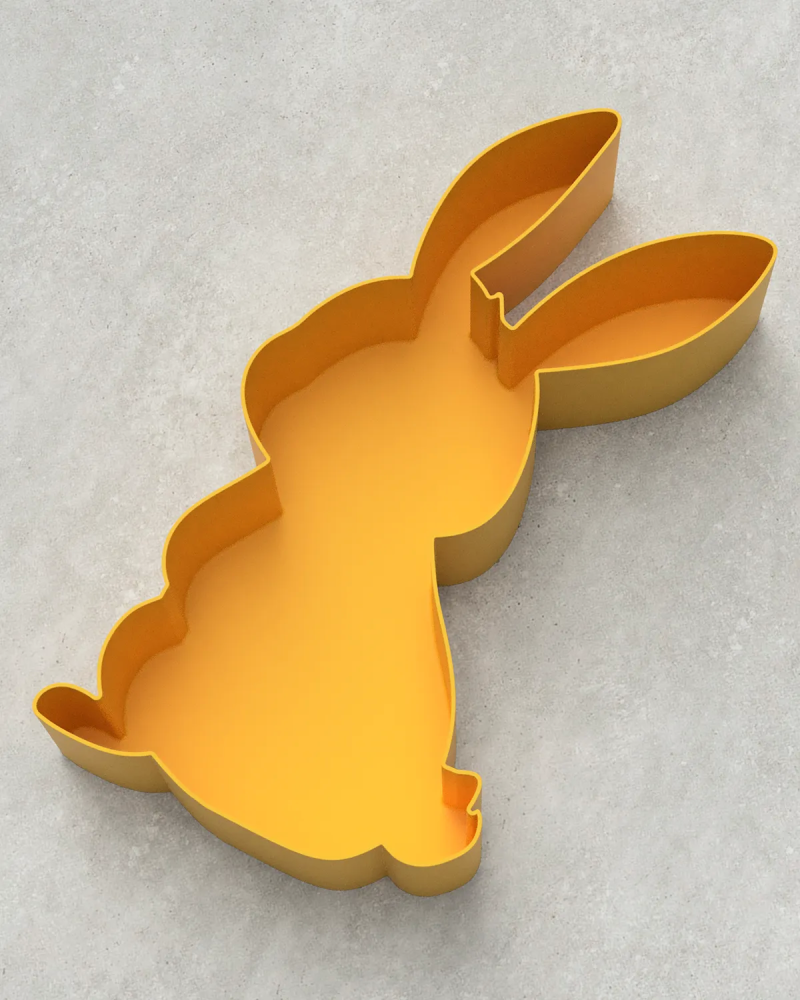 Easter Bunny 03 - Single Colour