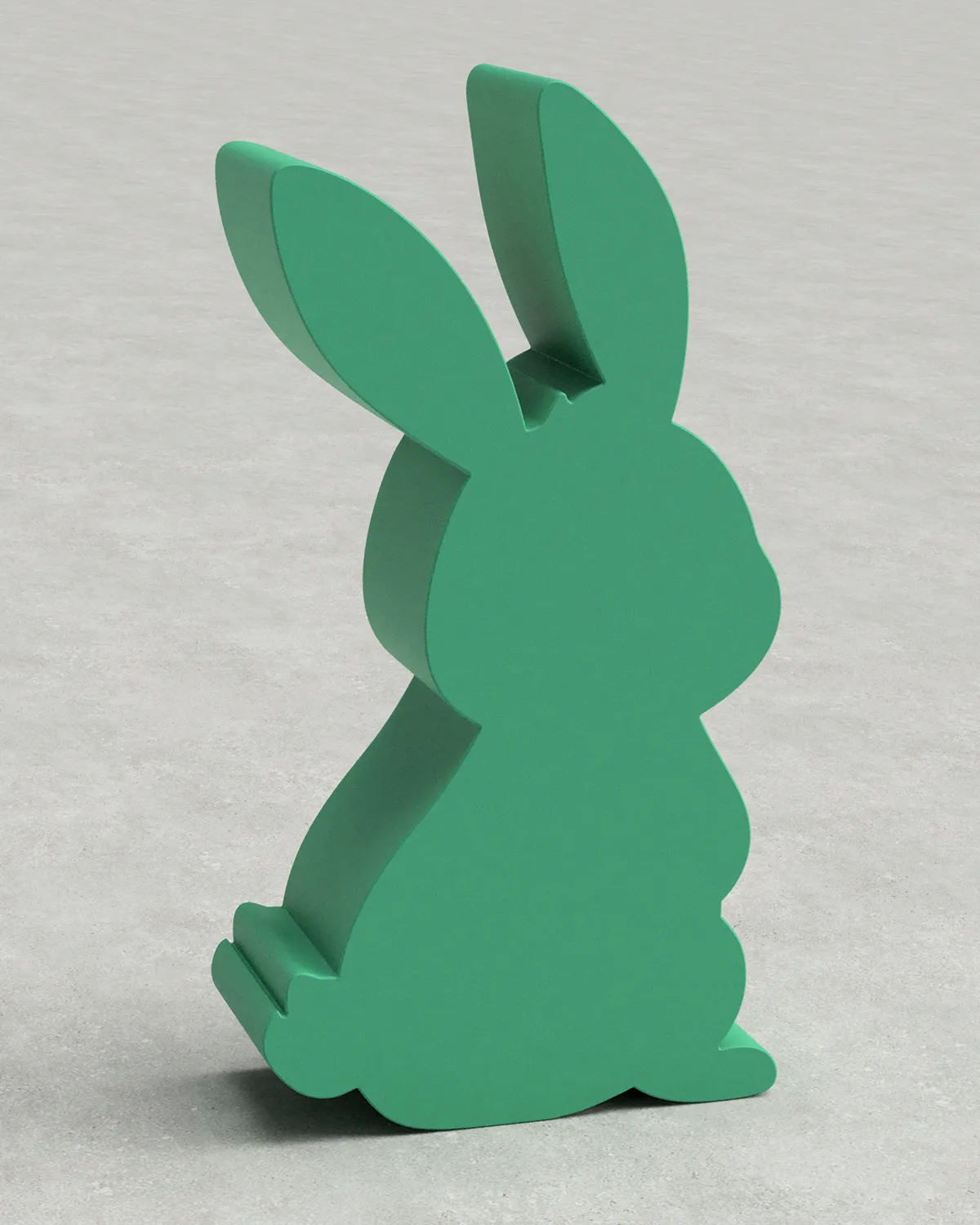 Easter Bunny 03 - Single Colour