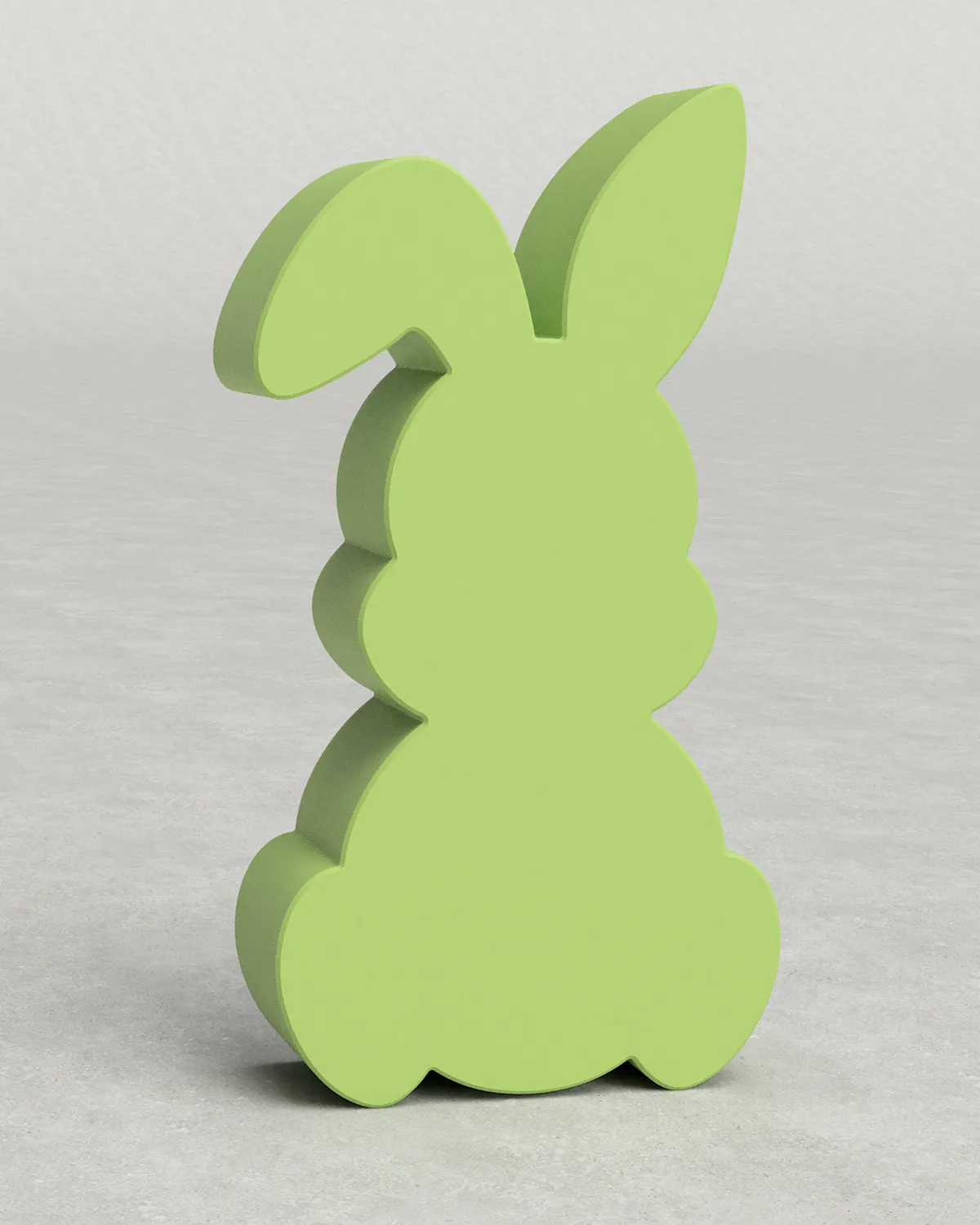 Easter Bunny 02 - Single Colour