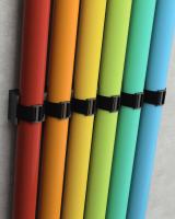 Seamless Paper Roll Storage Rack for Photography Studios - 11m Rolls