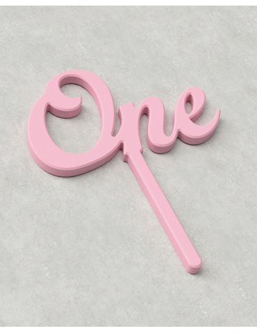 Cake Topper ‣ One ‣ Style 01 2