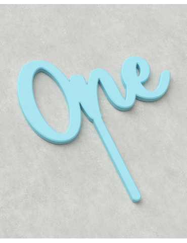 Cake Topper ‣ One ‣ Style 02 2