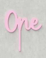 Cake Topper ‣ One ‣ Style 02