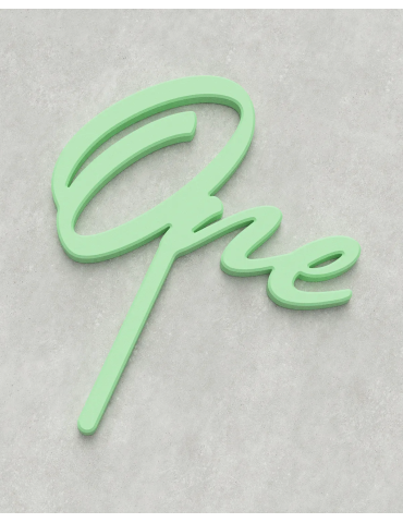 Cake Topper ‣ One ‣ Style 03 2