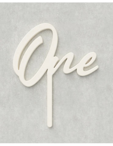 Cake Topper ‣ One ‣ Style 03