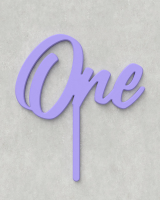 Cake Topper ‣ One ‣ Style 04