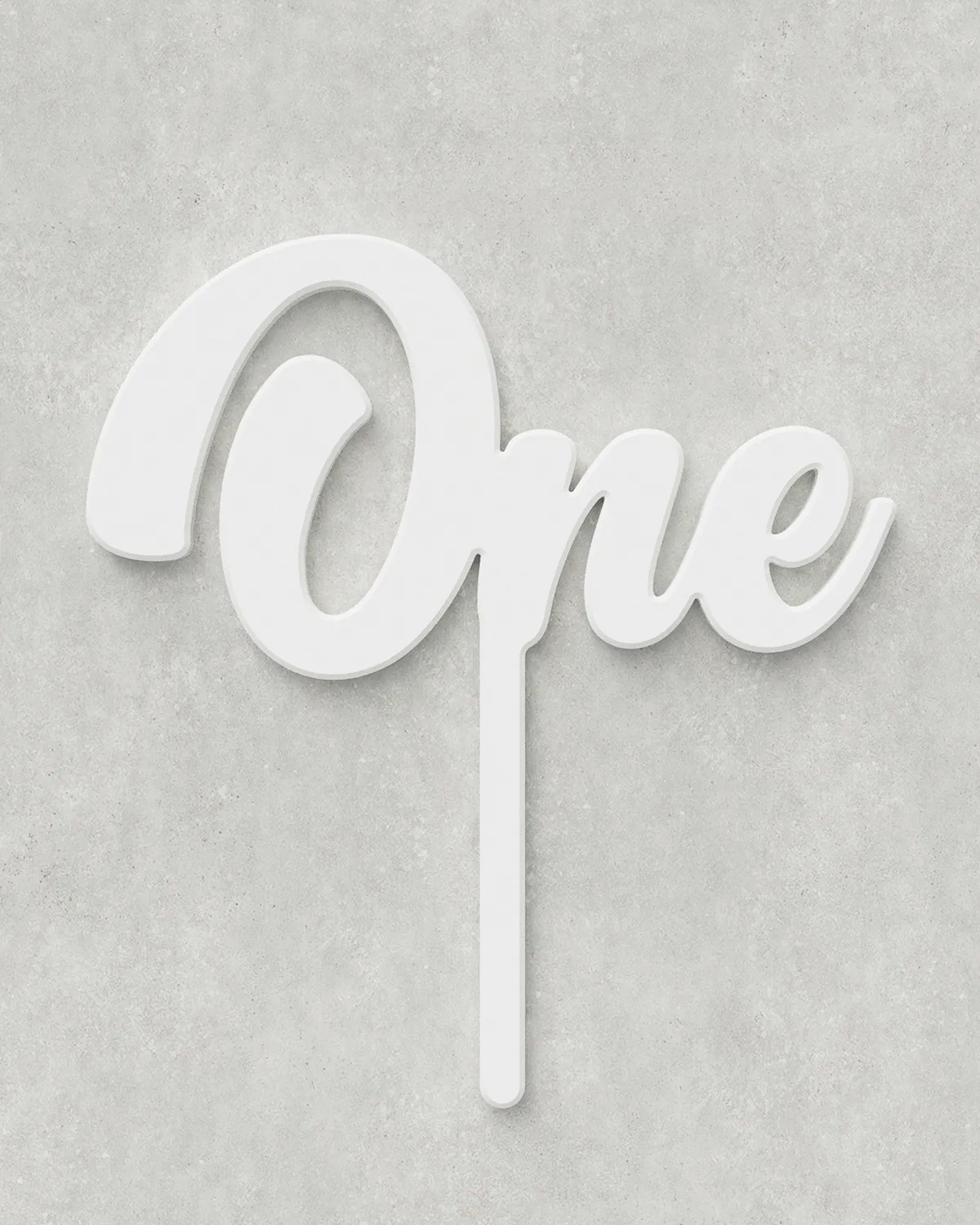 Cake Topper ‣ One ‣ Style 05