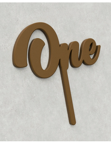 Cake Topper ‣ One ‣ Style 05 2